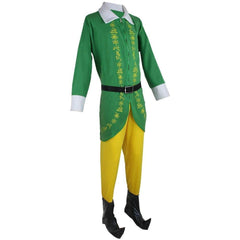 Astricos Buddy The Elf Costume for Men | Authentic Movie-Inspired Outfit for Festive Events - Astricos