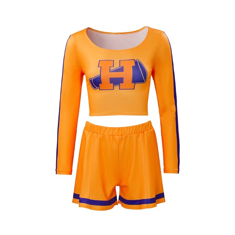 Astricos Cheerleader Costume for High School Girls - Classic Two-Piece Cheerleading Set - Astricos