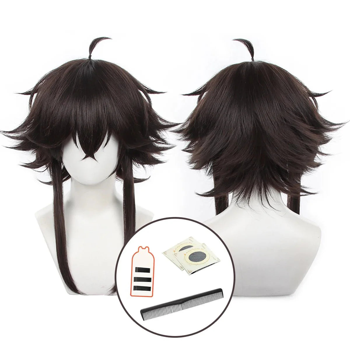 Astricos Anime Cosplay Wigs - Nakahara Chuuya, Dazai Osamu, Akutagawa Ryunosuke, More - Astricos