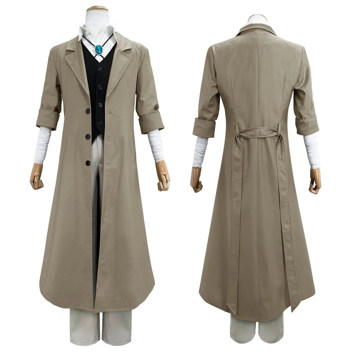 Astricos Dazai Osamu Cosplay Outfit - Premium Anime Costume Set for Enthusiasts - Astricos