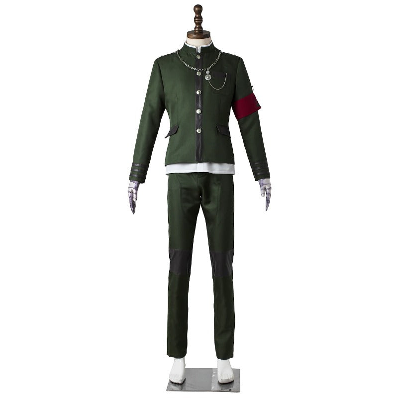 Astricos Saihara Shuichi Cosplay Costume - Authentic Danganronpa V3 School Uniform - Astricos