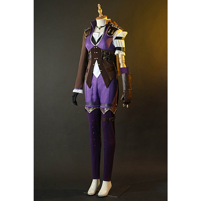 Embrace Your Inner Caitlyn with the Astricos Arcane Cosplay Costume Set for Halloween - Astricos