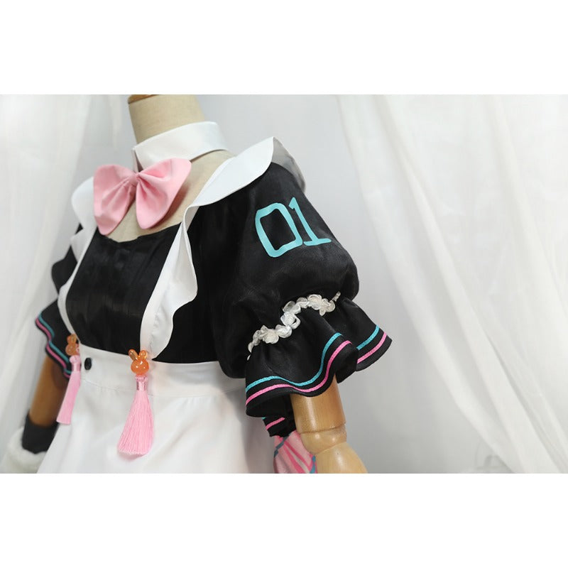 Astricos 2021 Clover Bunny Miku Cosplay Costume with Boots - Hatsune Miku Outfit - Astricos