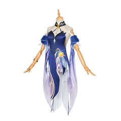 Astricos Ningguang Orchid Evening Gown Cosplay Costume – Premium Genshin Impact Outfit - Astricos