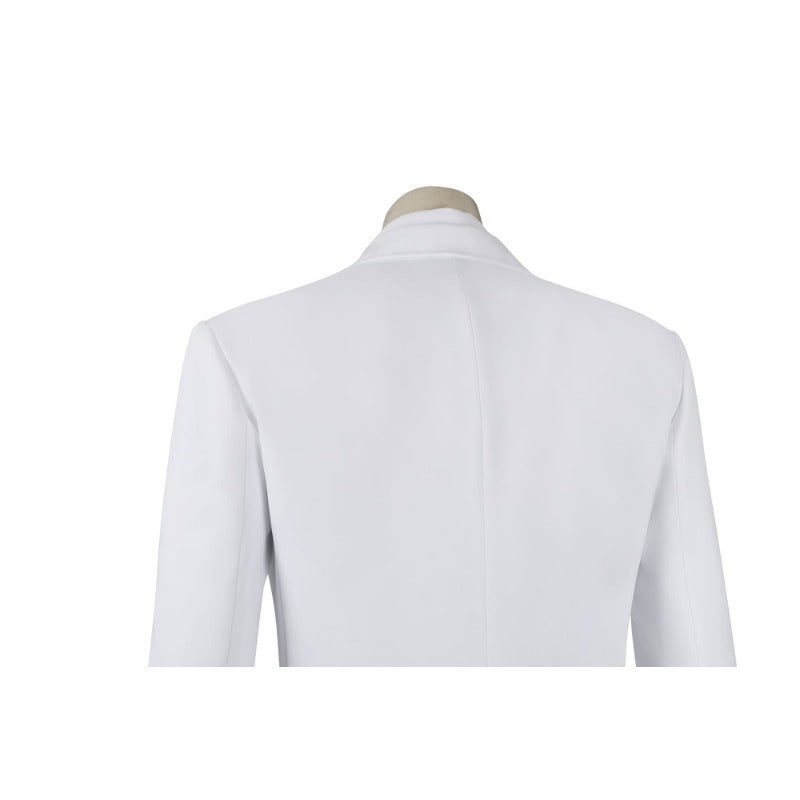 Astricos Joker 2 Arthur Fleck White Cosplay Costume Full Set - Suit, Shirt, Vest, Pants, Tie - Astricos