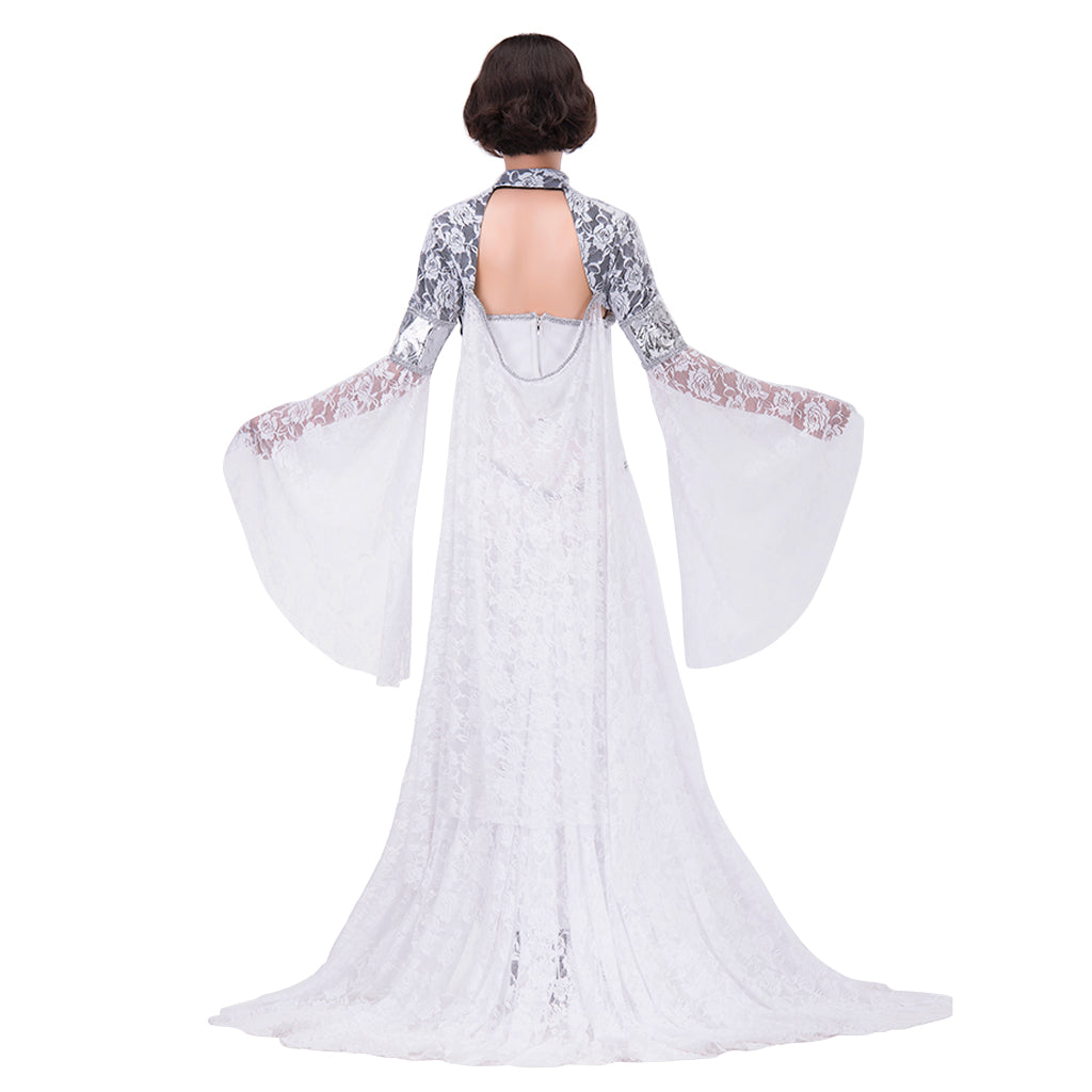 Astricos Lunafreya Nox Fleuret Cosplay Costume - Elegant Evening Party Dress for Women - Astricos