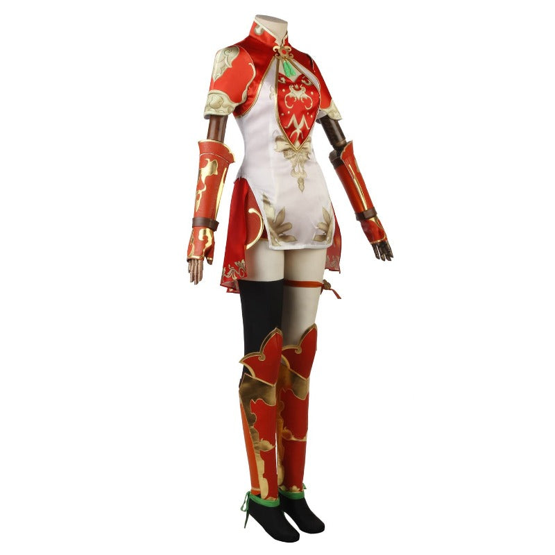 Astricos Sun Shangxiang Cosplay Costume - Dynasty Warriors 8 - Premium Outfit for Stage, Halloween, Christmas - Astricos