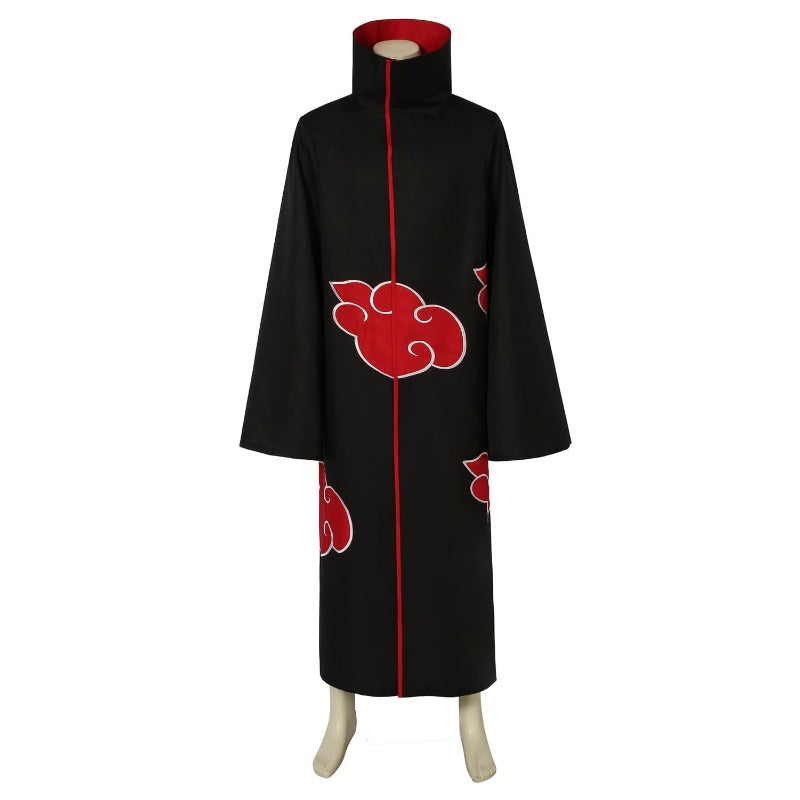 Astricos Naruto Akatsuki Cloak XL Adult Cosplay Robe for Halloween and Anime Events - Astricos