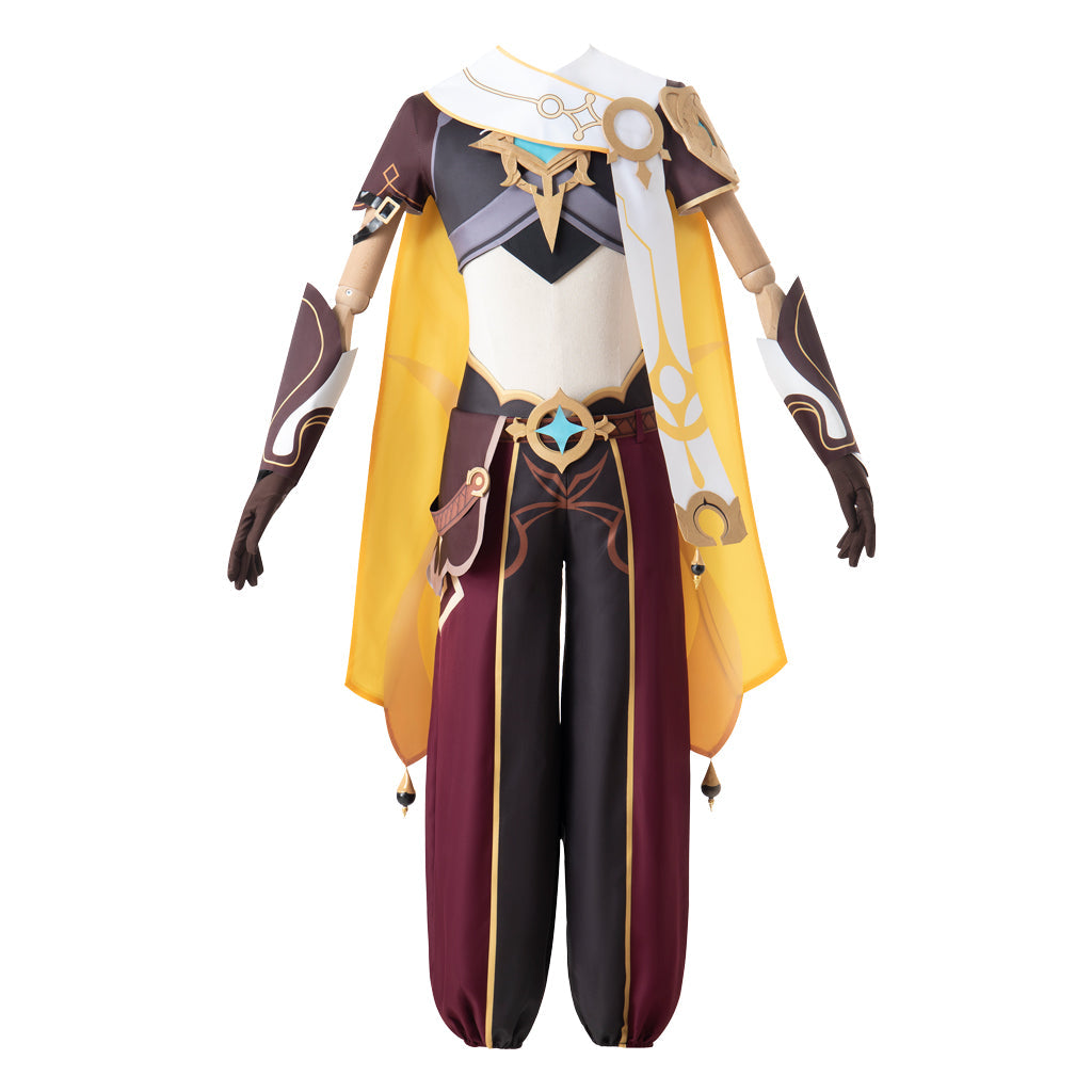 Astricos Genshin Impact - Traveler (Aether) Cosplay Costume | Premium Anime-Inspired - Astricos