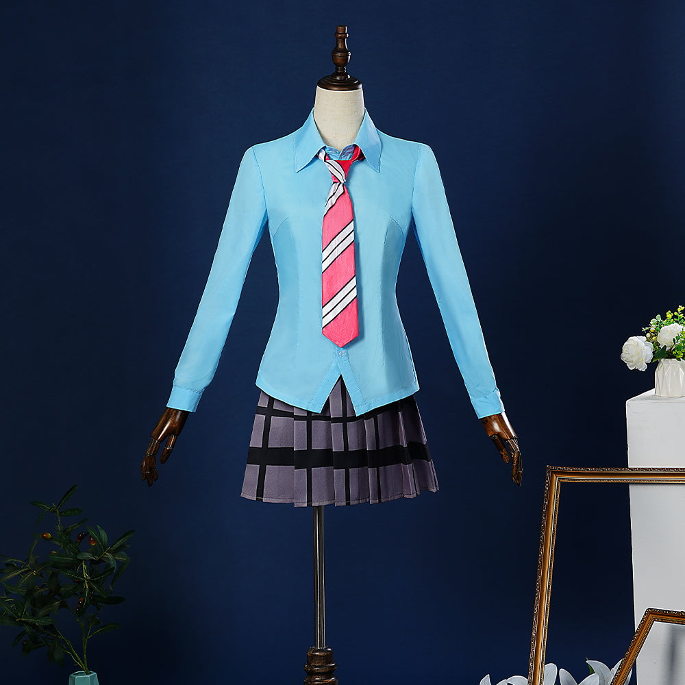 Astricos Kaori Miyazono Cosplay Costume - Vibrant Ensemble from 'Your Lie in April' - Astricos