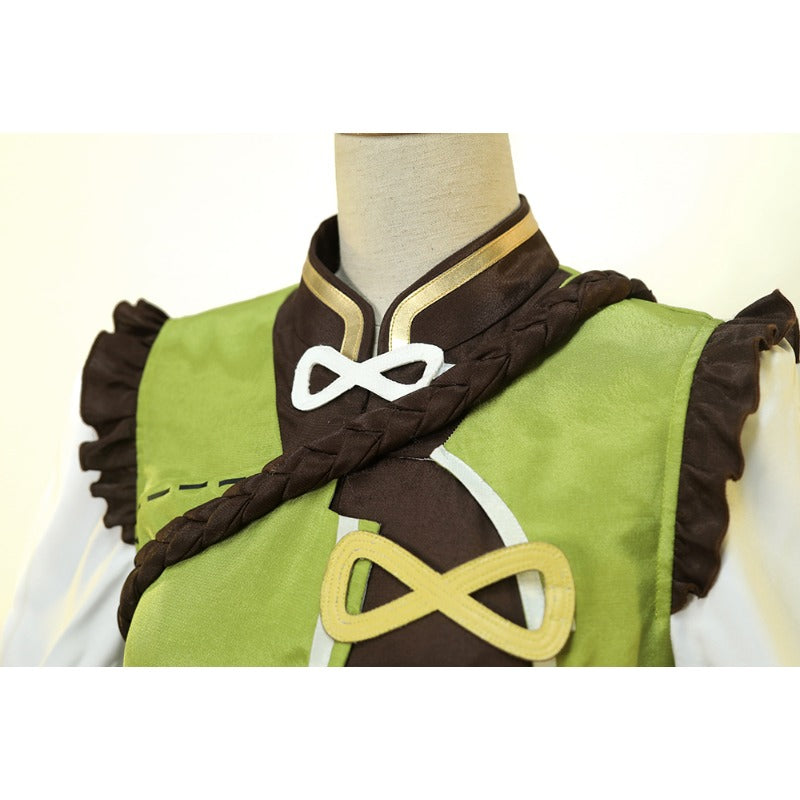 Astricos Yaoyao Cosplay Costume - Halloween Carnival Outfit with Wig & Knapsack for Women & Kids - Astricos