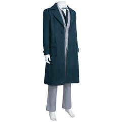 Astricos Newt Scamander Cosplay Costume from Fantastic Beasts: The Secrets of Dumbledore for Halloween - Astricos