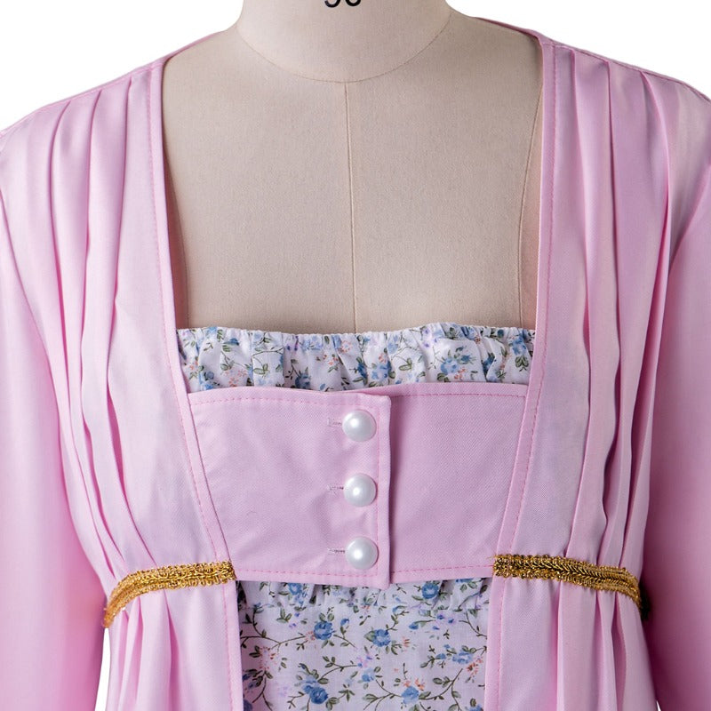 Astricos Regency Jane Austen Inspired Pastoral Spencer Robe Gown | Victorian Era Costume - Astricos