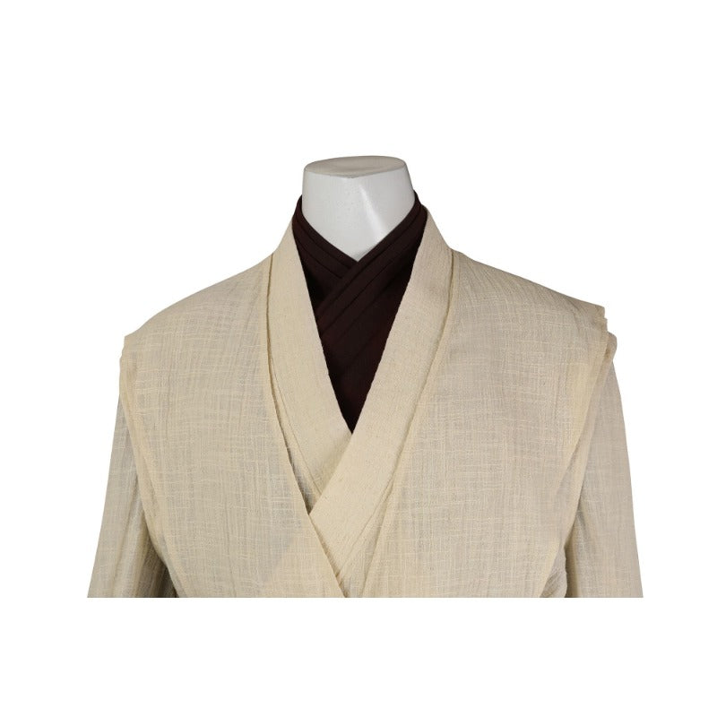 Astricos Obi-Wan Kenobi Jedi Cosplay Costume Full Set for Star Wars Fans - Astricos