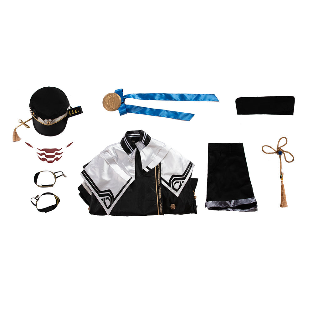 Astricos Jorjeana Marie Cosplay Costume - Premium Short Hat and Jacket Set - Astricos