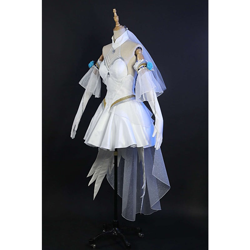 Stellar Astricos Lux Cosplay Dress - Crystal Rose Theme for Parties and Events - Astricos