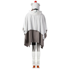 Astricos Yuffie Kisaragi Cosplay Costume - Authentic Two-Piece Set with Hat for Final Fantasy VII Fans - Astricos