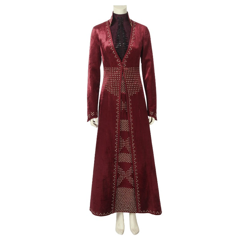 Astricos Cersei Lannister Red Dress Cosplay Costume | Custom-Made Game of Thrones Outfit - Astricos