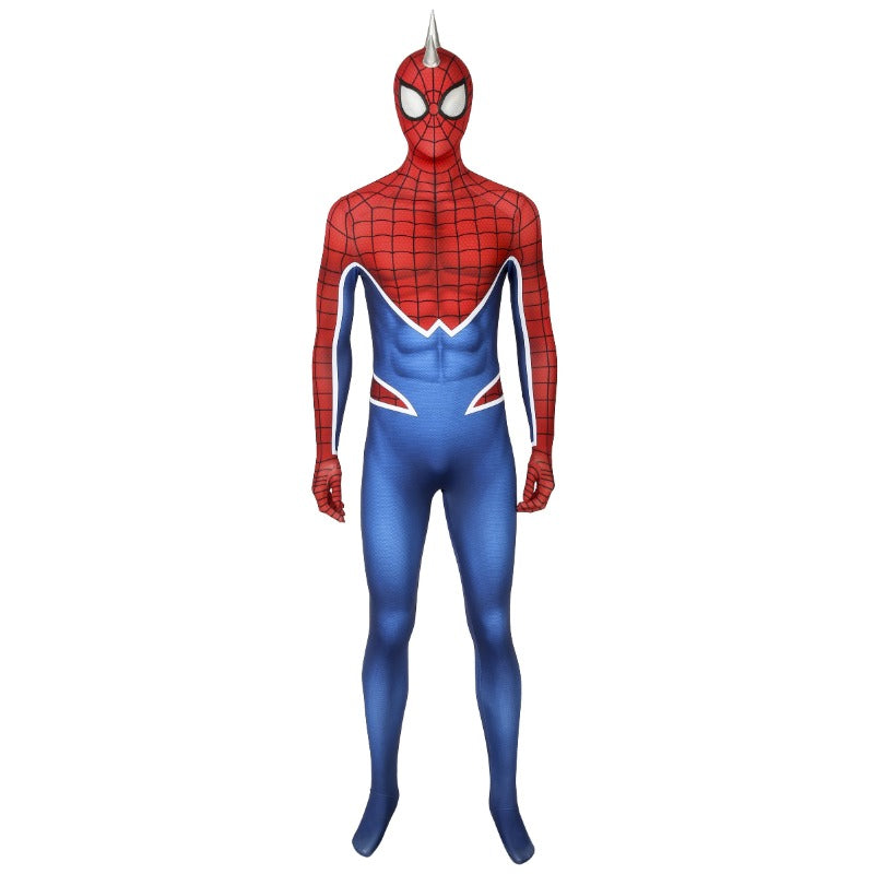 Astricos Hobart Brown Punk-Rock Spider-Man Cosplay Suit for Enthusiasts - Astricos