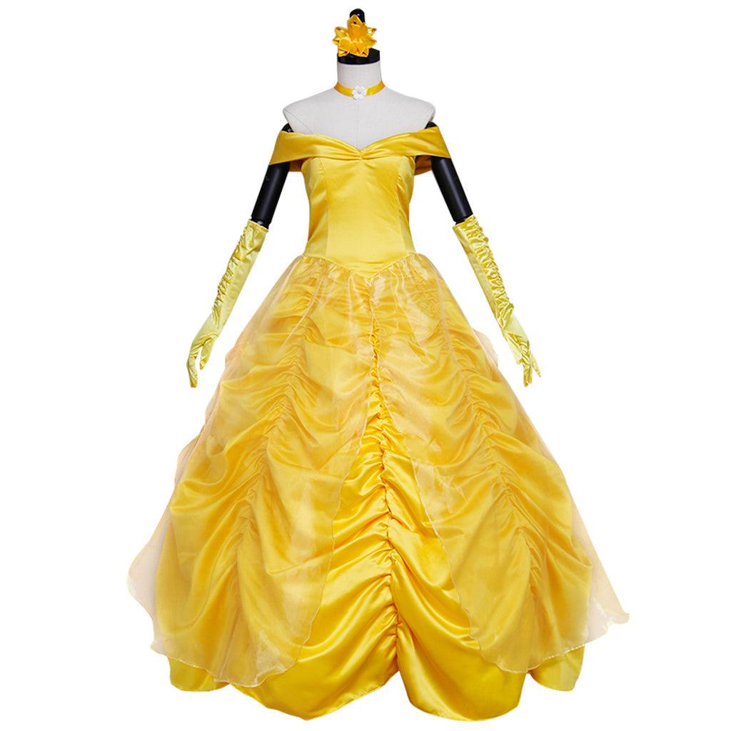 Astricos Belle Cosplay Costume Series | Elegant Disney Princess Dress for Halloween & Cosplay - Astricos