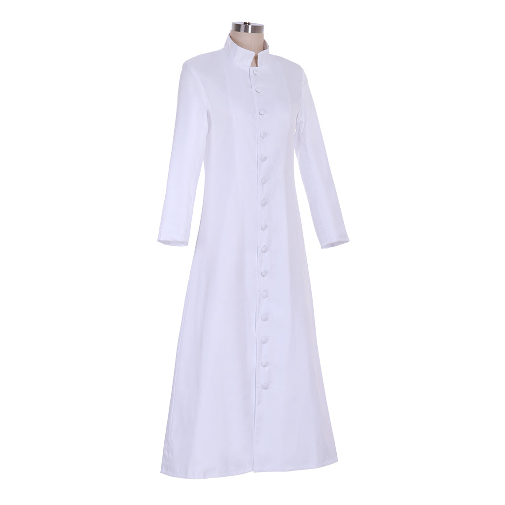 Astricos Women Priest Cosplay Costume – Elegant Long Pastor Outfit for Themed Events - Astricos