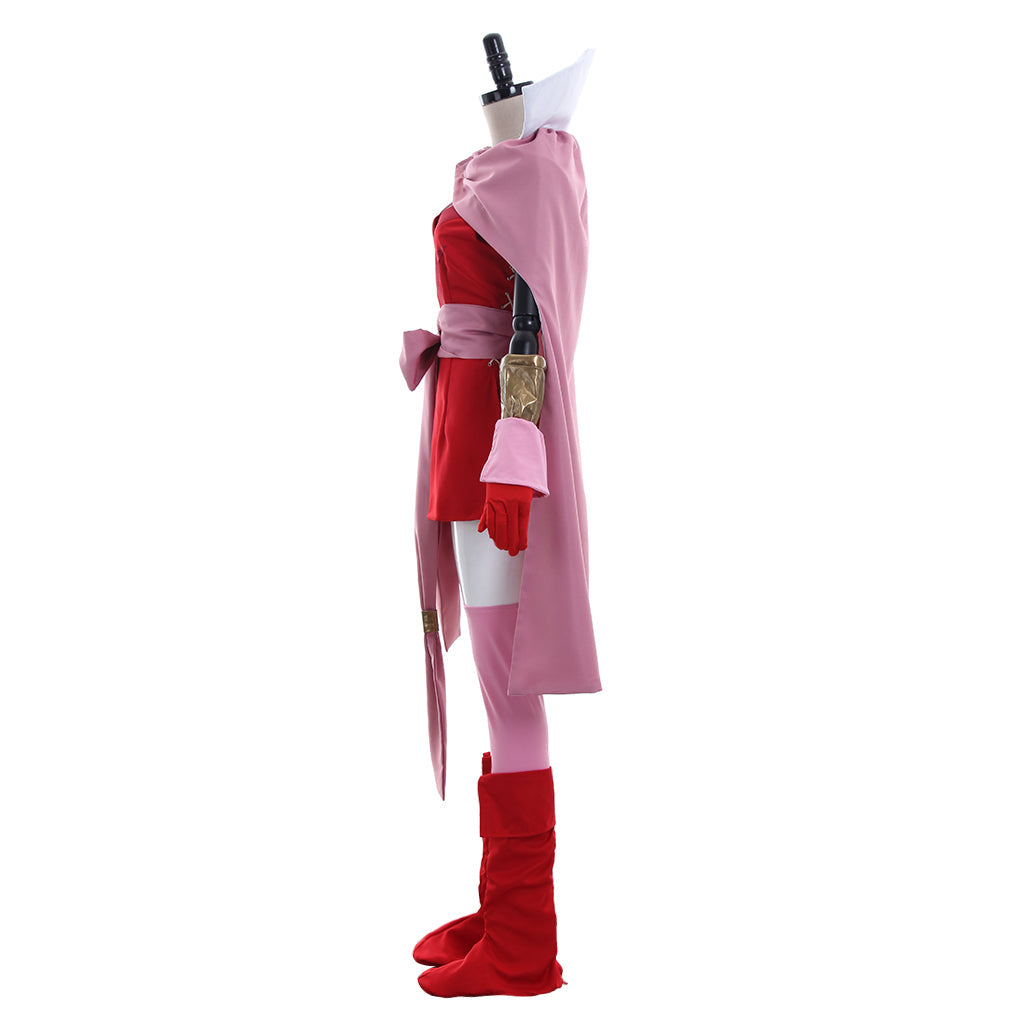 Astricos Tiki Cosplay Costume | Divine Dragon Princess Pink Dress with Cloak - Astricos