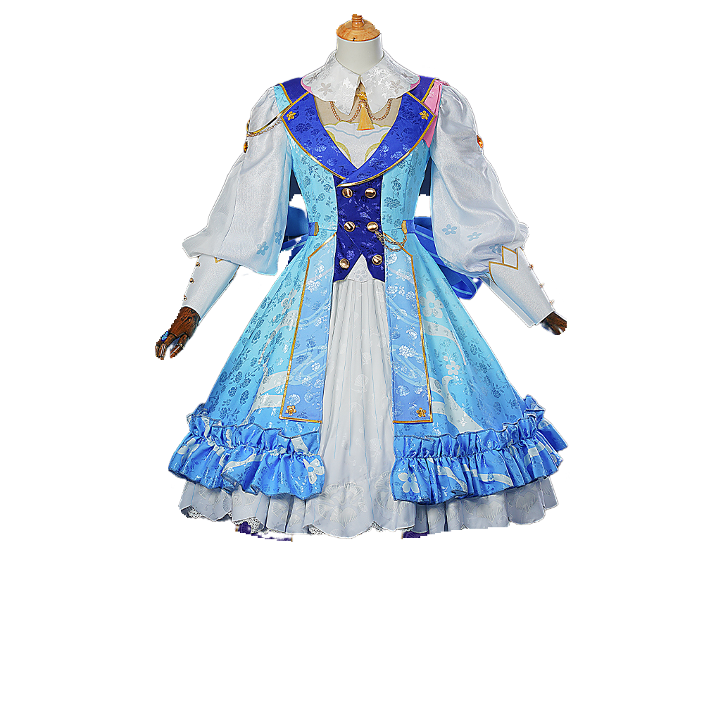 Astricos Kamisato Ayaka Flower Letter Cosplay Outfit - Genshin Impact Inspired - Astricos