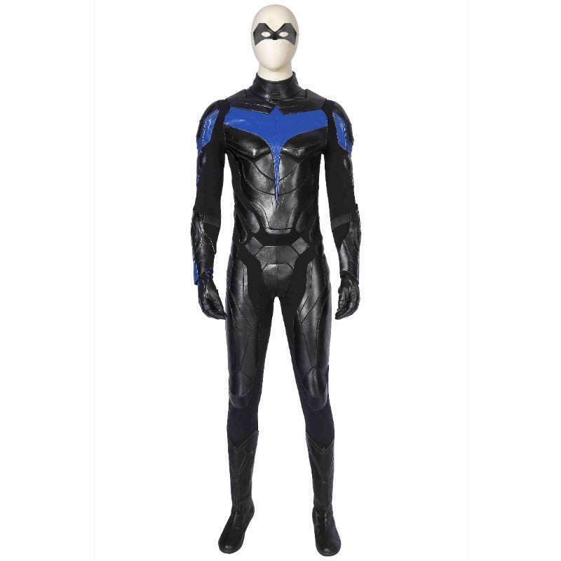 Astricos Nightwing PU Leather Cosplay Costume for Halloween and Parties - Astricos