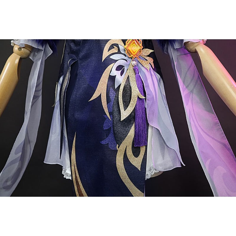 Astricos Ningguang Orchid's Evening Gown Cosplay Costume for Events & Roleplay - Astricos