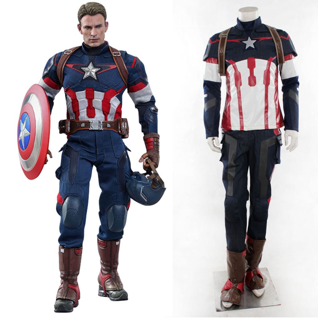 Astricos Captain America Cosplay Costume - Embody the Heroic Spirit - Astricos