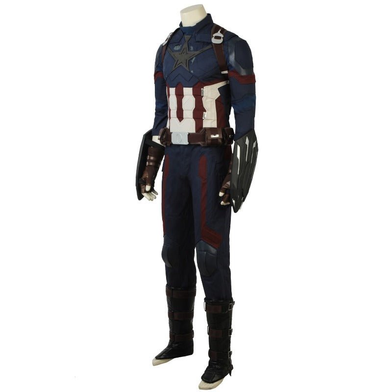 Avengers: Infinity War Captain America Steve Rogers Cosplay Costume | Astricos - Astricos