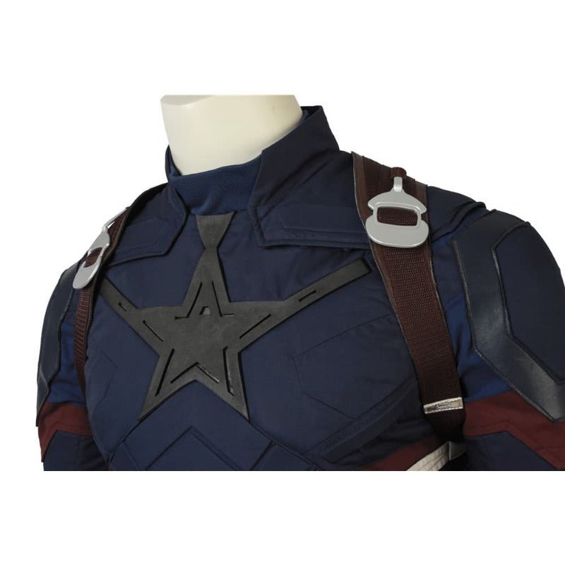 Avengers: Infinity War Captain America Steve Rogers Cosplay Costume | Astricos - Astricos