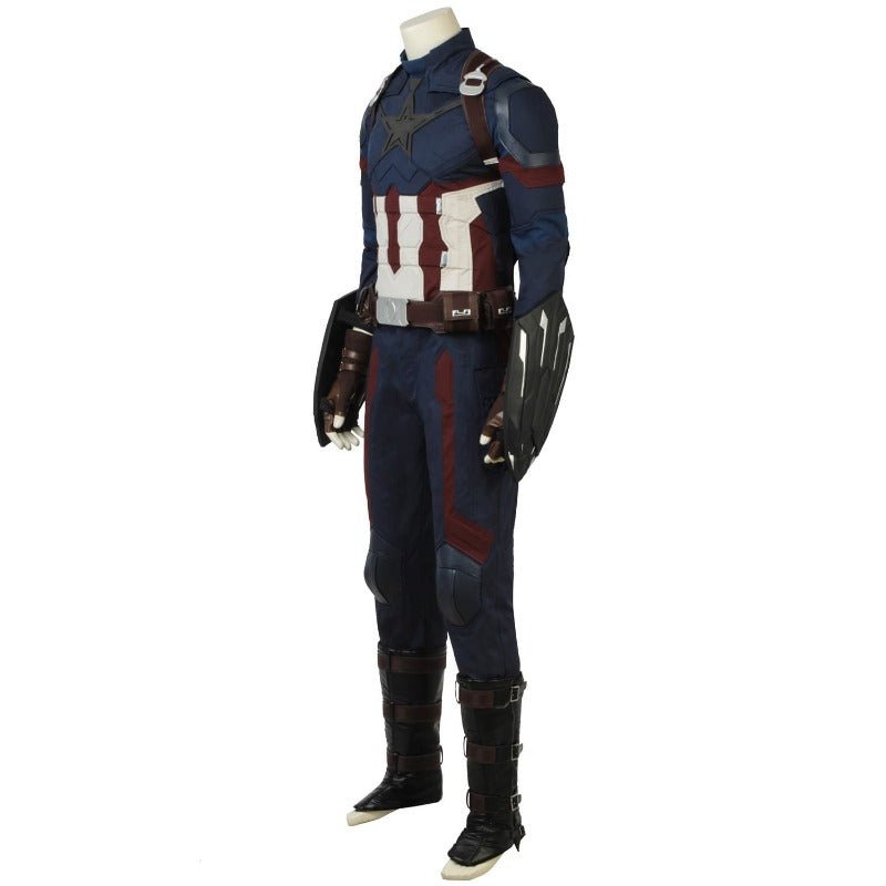 Avengers: Infinity War Captain America Steve Rogers Cosplay Costume | Astricos - Astricos