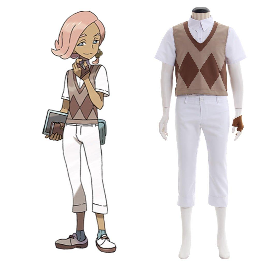 Astricos Captain Ilima Cosplay Costume – Authentic Pokémon Sun and Moon Anime Character Attire - Astricos