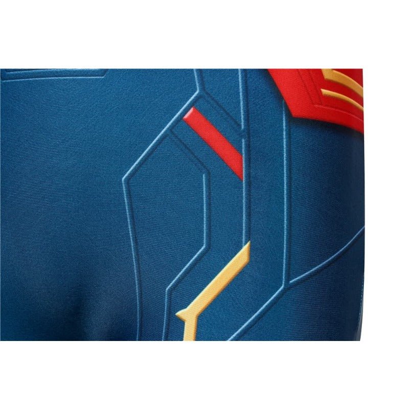 Astricos Captain Marvel Digital Printed Cosplay Costume for Enthusiasts - Astricos