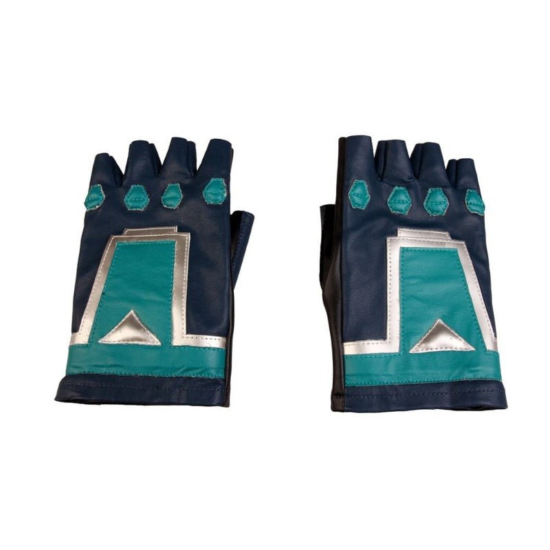 Captain Marvel Starforce Turquoise PU Leather Cosplay Costume | Astricos - Astricos