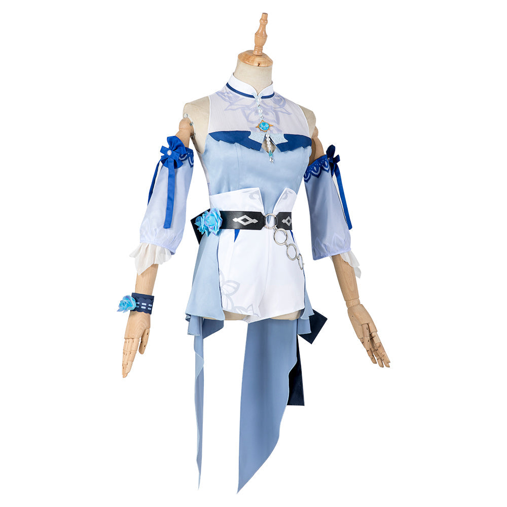 Astricos Jean Cosplay Costume - Marine Breeze Summer Skin Pool Dress for Halloween - Astricos