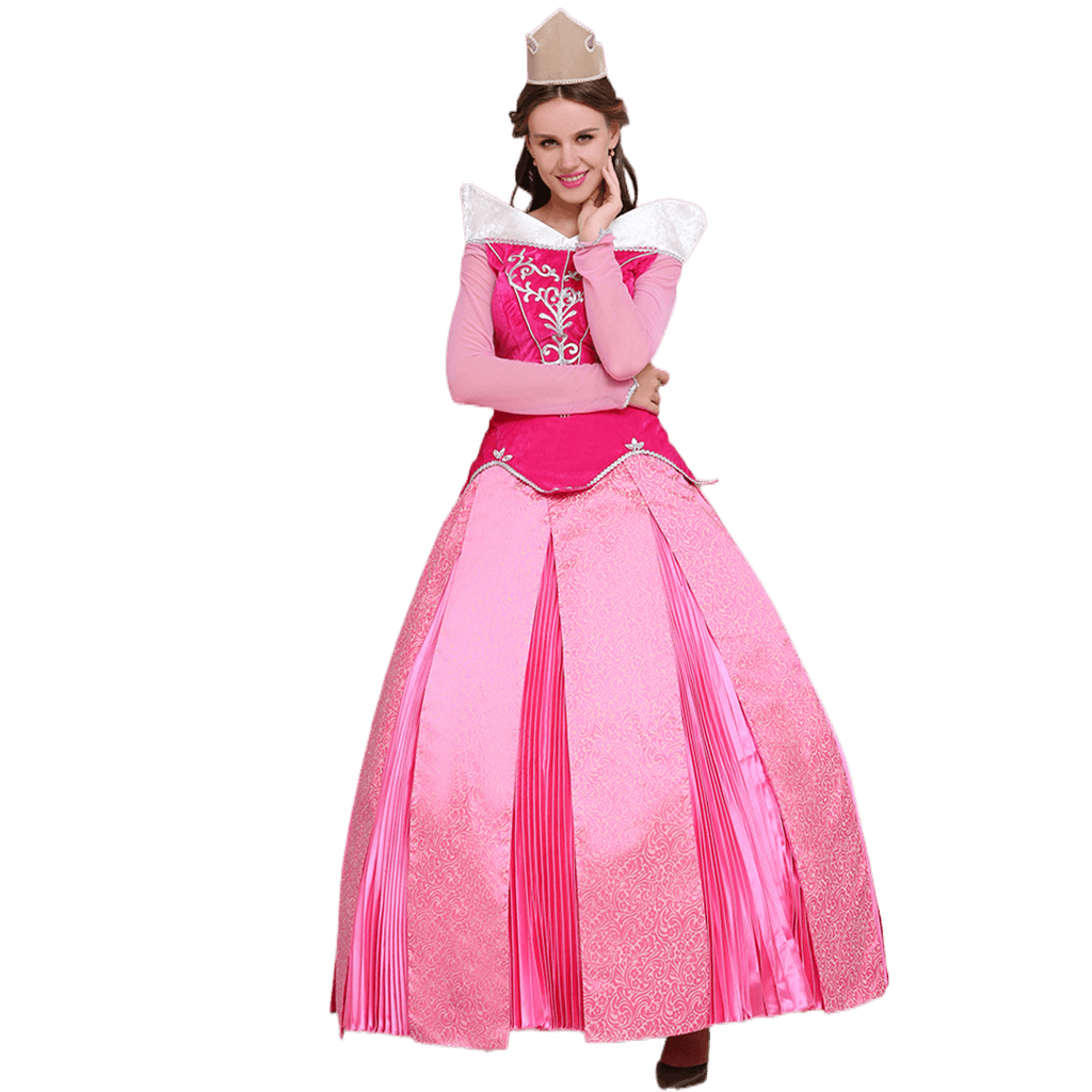 Astricos Disney Sleeping Beauty Aurora & Prince Phillip Cosplay Costumes for Couples - Astricos