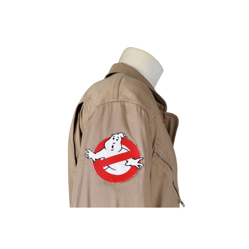 Male Astricos Grooberson Cosplay Jumpsuit - Authentic Ghostbusters Costume with Accessories - Astricos