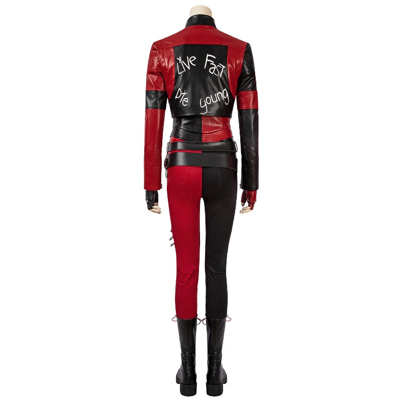 Astricos Harley Quinn Cosplay Costume - The Suicide Squad 2 Halloween Outfit with Shoes - Astricos