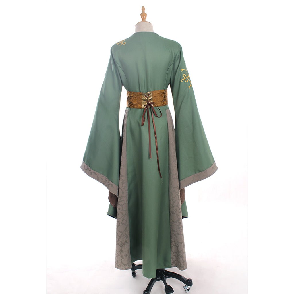 Astricos Cersei Lannister Green Dress Adult Costume | Women's Halloween Carnival Cosplay Outfit | Movie & TV Series Cosplay - Astricos