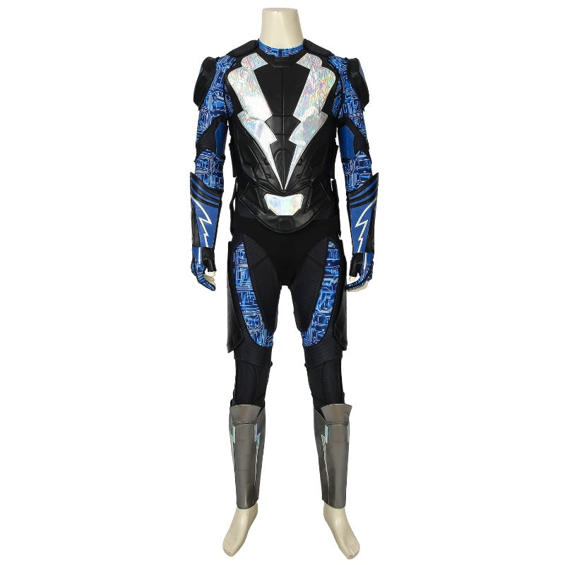 Astricos Black Lightning Season 2 Jefferson Pierce Cosplay Costume for Men | Authentic Superhero Attire - Astricos