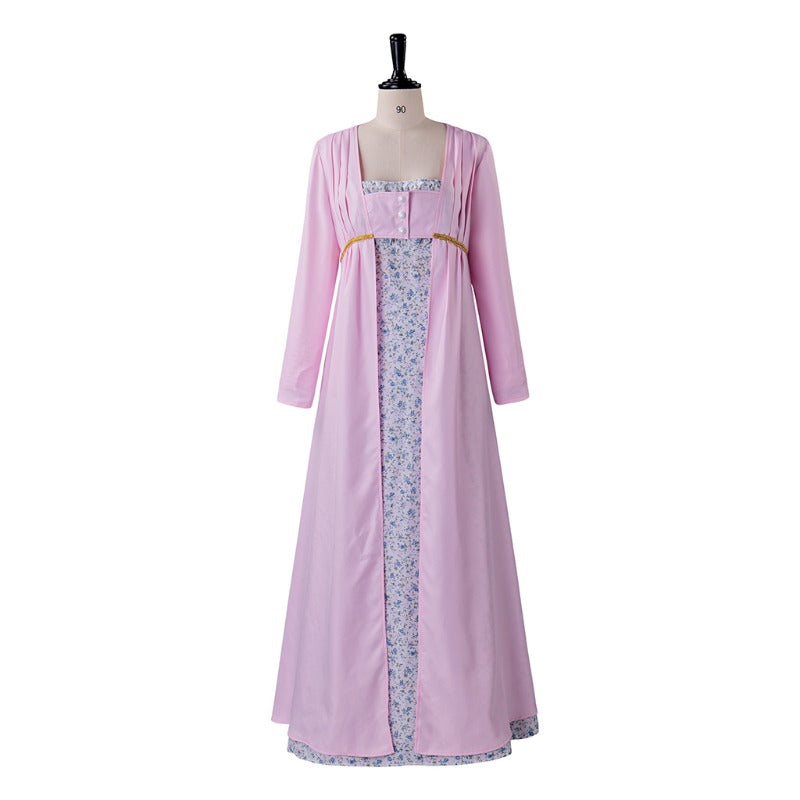 Astricos Regency Jane Austen Inspired Pastoral Spencer Robe Gown | Victorian Era Costume - Astricos