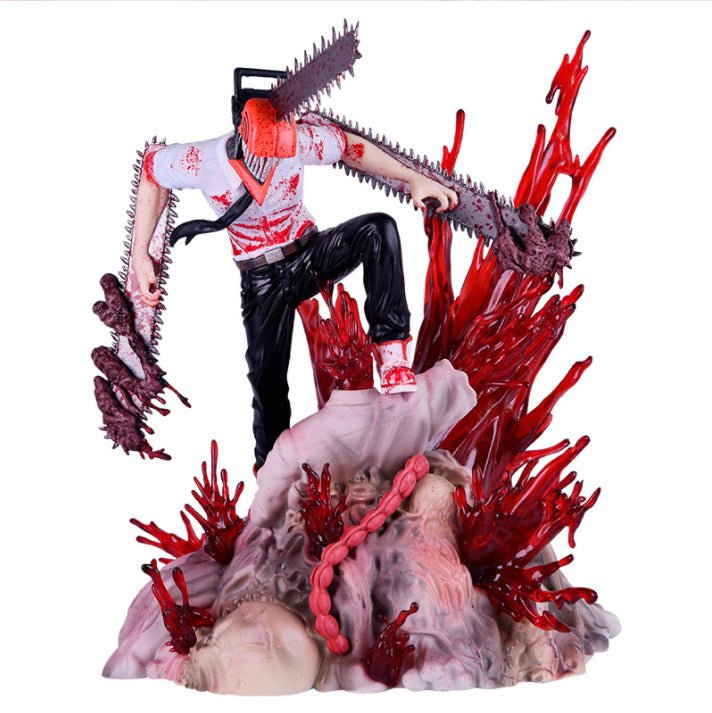 Astricos Chainsaw Man Denji Action Figure - High-Quality Anime PVC Collectible for Display - Astricos