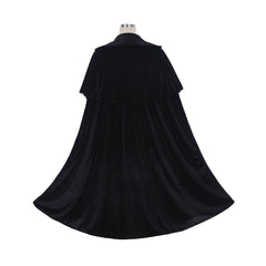 Unisex Astricos Black Cape - Perfect for Halloween, Cosplay, and Masquerade Balls - Astricos