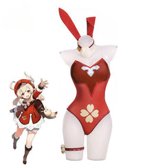 Astricos Klee Bunny Girl Cosplay Costume - Christmas Edition for Women - Astricos