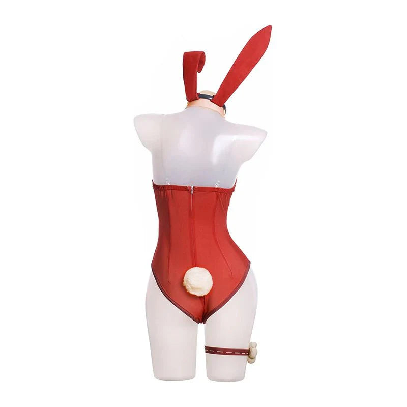 Astricos Klee Bunny Girl Cosplay Costume - Christmas Edition for Women - Astricos