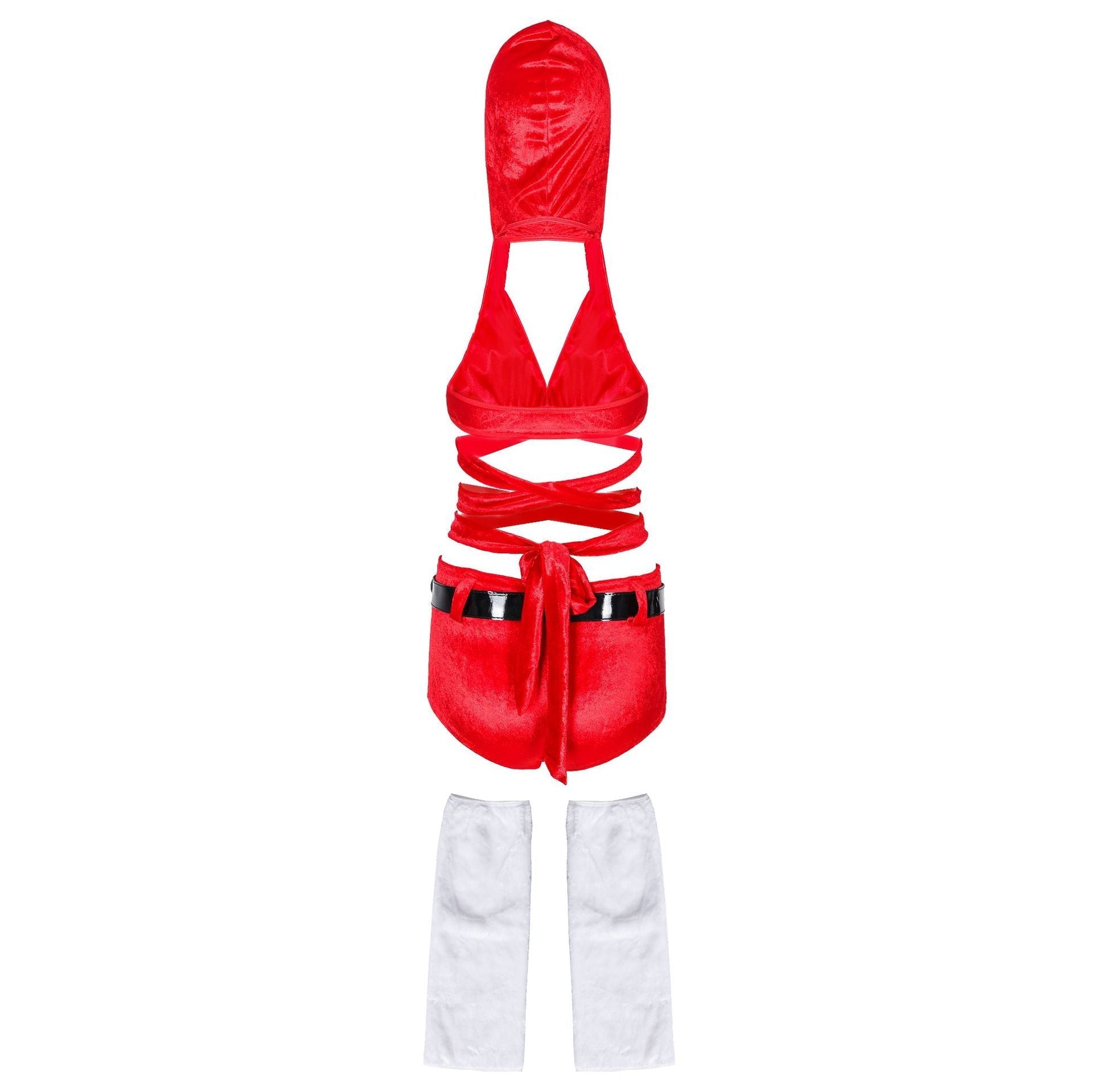 Astricos Sexy Christmas Costumes - Festive Lingerie for Group Stage Performances - Astricos