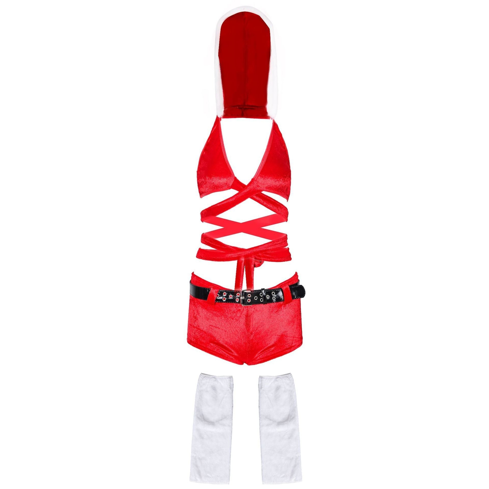 Astricos Sexy Christmas Costumes - Festive Lingerie for Group Stage Performances - Astricos