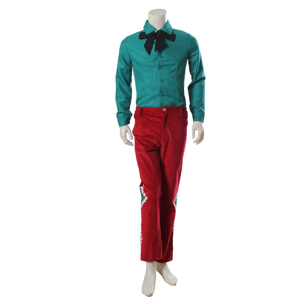 Astricos Christmas Red Uniform Men's Movie Cosplay Costume | Custom-Made Santa-Inspired Holiday Outfit for Cosplay & Events - Astricos